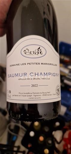 Vallée de la Loire Saumur-champigny Domaine Les Petites Marigrolles 2022