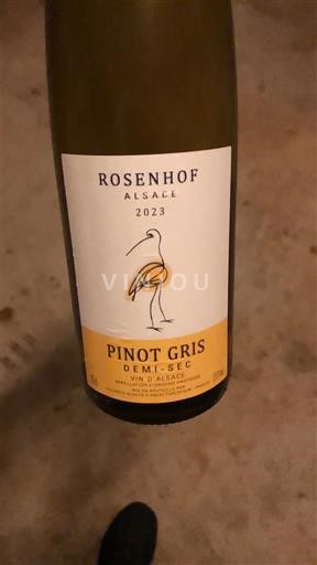 Elsass Grand Cru Rosenhof Pinot Gris 2023