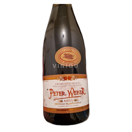 Alsace Crémant d'Alsace Grand Cru Peter Weber Réservée Icke årgångsbetecknad