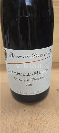 Burgund Chambolle-Musigny Premier Cru Boursot Père & Fils Les Chatelots 2021