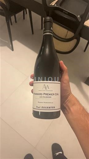 Burgundy Pommard Premier Cru Paul Aegerter R%c3%a9serve Personnelle Non-Vintage