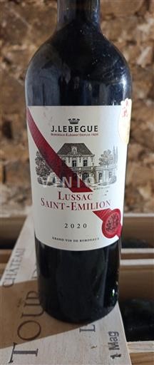Bordeaux Lussac-Saint-Émilion J. Lebègue 2020
