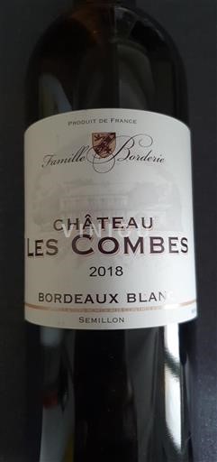 Bordeaux Bordeaux Weißwein Château Les Combes 2018
