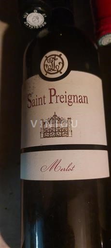 Linguadoca Non specificato Saint Preignan Merlot Senza annata