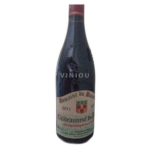 Vin Rouge sec Domaine BANNERET 2011 France Vallée du Rhône Châteauneuf-du-pape AOC