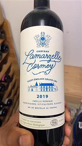 Bordeaux Saint-Émilion Grand Cru Château Lamarzelle Cormey 2019