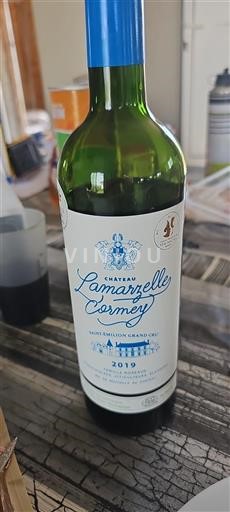 Burdeos Saint-Émilion Grand Cru Château Lamarzelle Cormey 2019