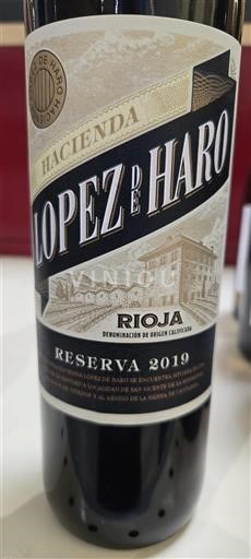 La Rioja Rioja Hacienda López de Haro Reserva 2019