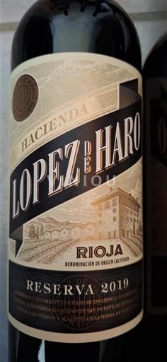 La Rioja Rioja Hacienda López de Haro Reserva 2019