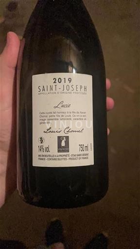 Valle del Rodano Saint-Joseph Louis Chomel Lucie 2019