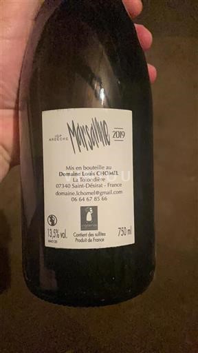 Alpen en Rhônevallei Ardèche Domaine Louis Chomel Marsanne 2019