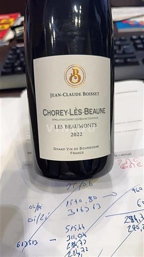 Burgund Chorey-lès-Beaune Jean-Claude Boisset Les Beaumonts 2022