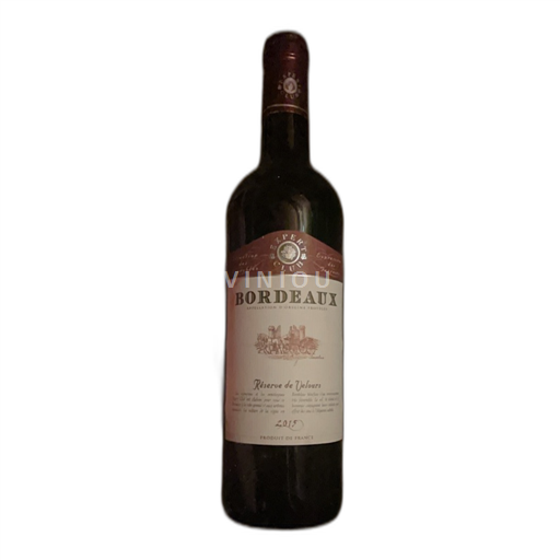 Bordeaux Réserve de Velours 2015