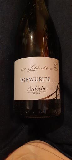 Alps and Rhone Valley Ardèche Cave de Lablachère Gewurt'z 2022