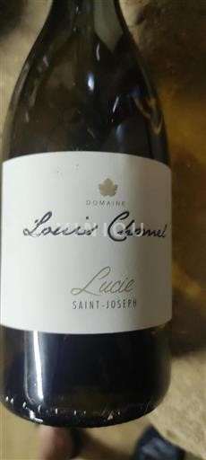 Valle del Rodano Saint-Joseph Louis Chomel Lucie 2020