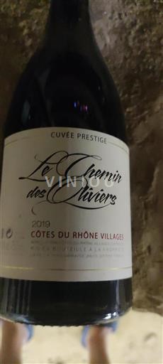 Údolí Rhôny Côtes-du-Rhône-villages Le Chemin des Oliviers Prestige 2019
