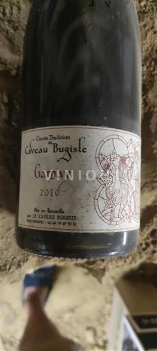 Savoie ja Bugey Bugeyn viinialue Caveau Bugiste Tradition 2010