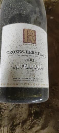 Valle del Rodano Crozes-Hermitage Robert & Stéphane Rousset Les Picaudières 2007