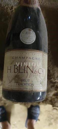 Champaña Champán H. Blin & Co Brut Tradition 2000