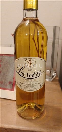 Bordeaux Sauternes L de Loubrie 2020