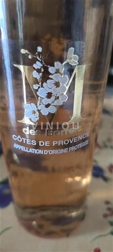 Provansa Côtes-de-Provence M des Borrels Neleten.