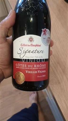 Rhônetal Côtes du Rhône Cellier des Dauphins Signature Vieilles Vignes 2022