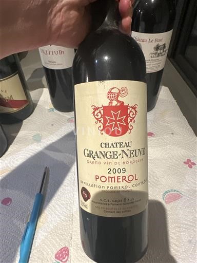 Bordeaux Pomerol Château Grange-Neuve 2009