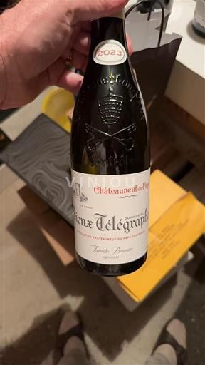 Rhône-dalen Châteauneuf-du-Pape Domaine Vieux Télégraphe La Crau 2023