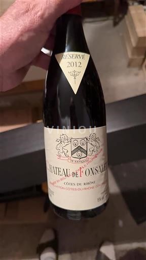 Valle del Rodano Côtes-du-Rhône Château Fonsalette Réservé 2012