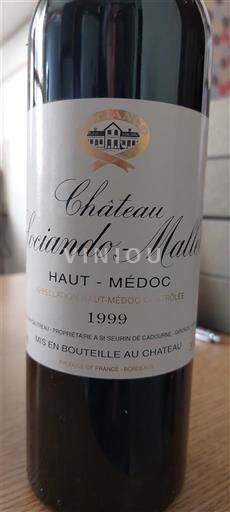 Burdeos Haut-Médoc Château Sociando-Mallet 1999