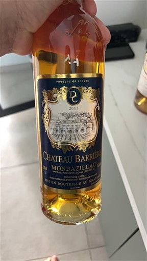 South West Monbazillac Château Barrière 2013