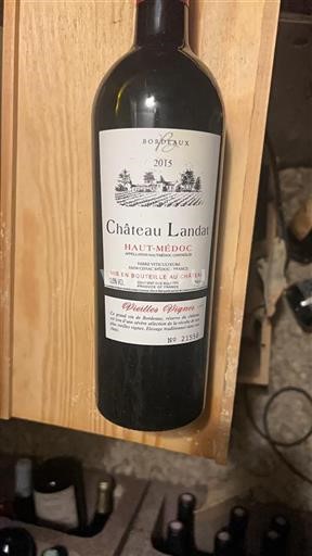 Bordeaux Haut-Médoc Château Landat Vieilles Vignes 2015