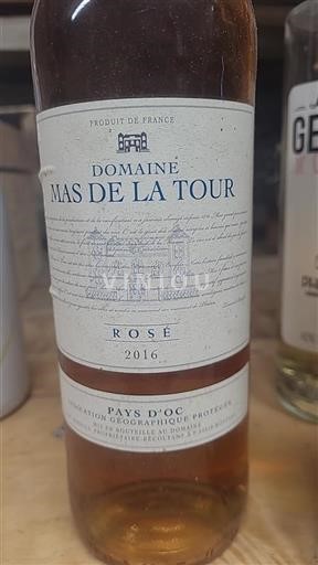 Languedoc ja Roussillon Pays d'Oc Domaine Mas de la Tour 2016