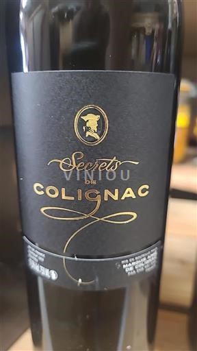 Languedoc-Roussillon Côtes de Thongue Secrets de Colignac 2020