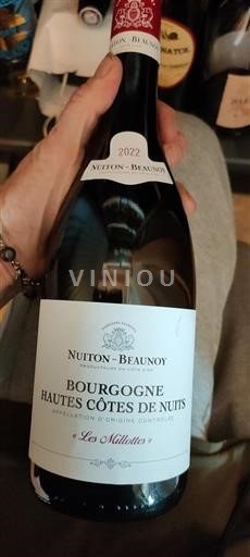 Bourgondië Niet gespecificeerd Nuiton-Beaunoy Les Millottes 2022