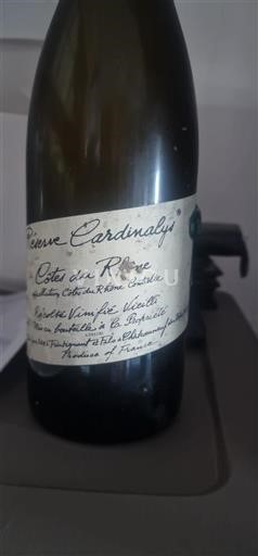 Vallée du Rhône Côtes-du-rhône Réserve Cardinalys 2017