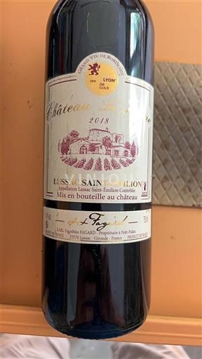 Burdeos Lussac-Saint-Émilion Château La Jorine 2018