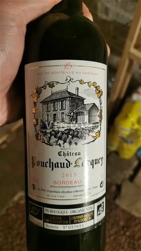 Bordeaux Pouchard-Lesquey 2015