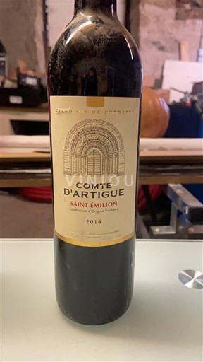 Burdeos Saint-Émilion Comte Artigue 2014