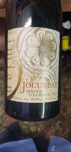 Valle del Rodano Côtes-du-rhône-villages Château Simian Jocundaz 2020