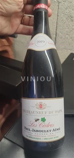 Rhônedalen Châteauneuf-du-Pape Paul Jaboulet Aîné Les Cèdres 2019