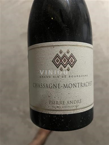 Bourgogne Chassagne-Montrachet Pierre André Icke årgångsbetecknad