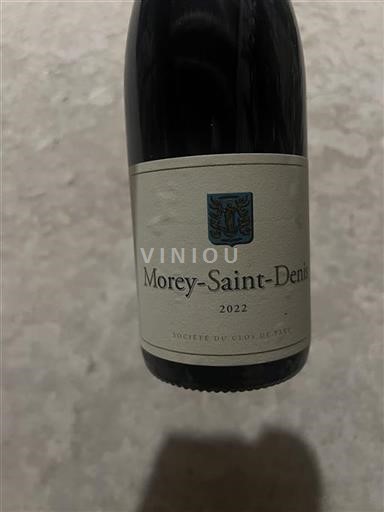 Bourgogne Morey-saint-denis Société du Clos de Tart 2022