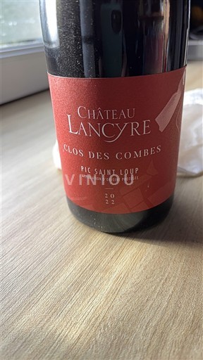 Languedoc Pic Saint-Loup Château Lancyre Clos des Combes 2022