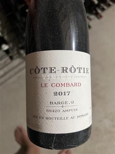 Vale do Ródano Côte-rôtie Barge J Le Combard 2017