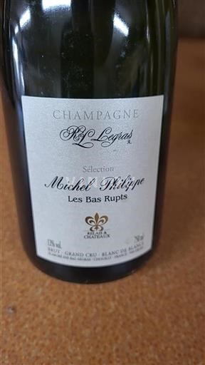 Champaña Champán R&L Legras Michel Philippe Les Bas Rupts 2023