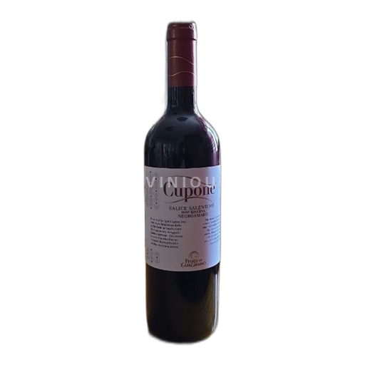 Vin Rouge sec Cupone Feudi di Guagnano 2019 Italie Pouilles Salice Salentino DOC