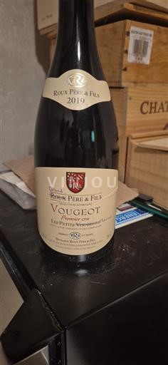 Burgundy Vougeot Premier Cru Roux Père & Fils Les petits vougeots 2019