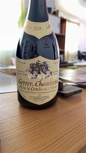 Burgundsko Gevrey-Chambertin Premier Cru Philippe Leclerc La Combe aux Moines 2017