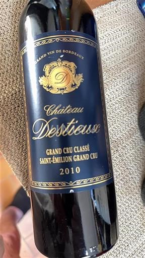 Bordeaux Saint-Émilion Grand Cru Classé Destieux 2010